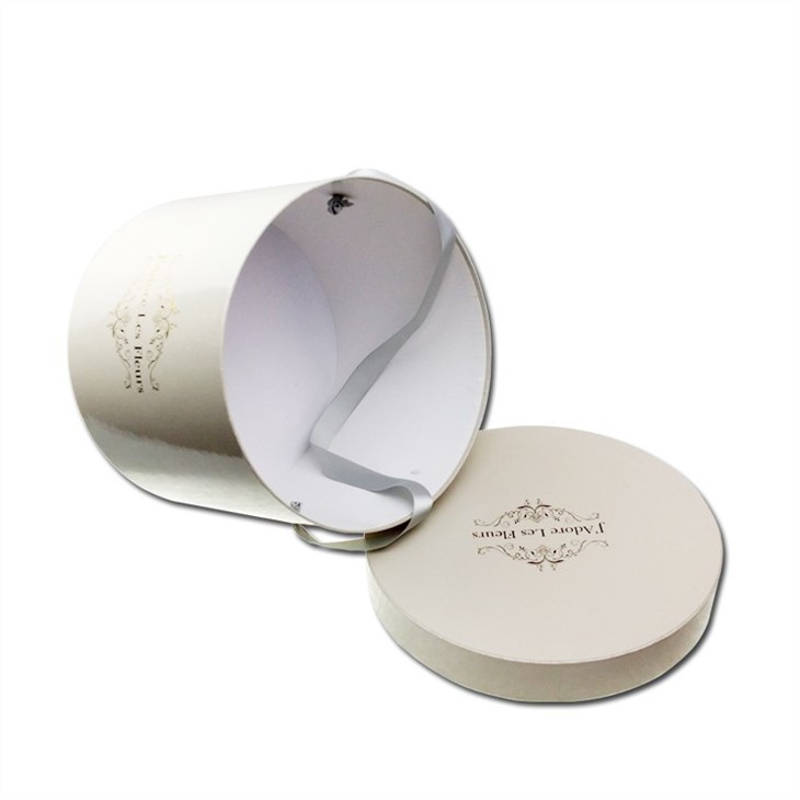 Round Flower Boxes As Gift Sets